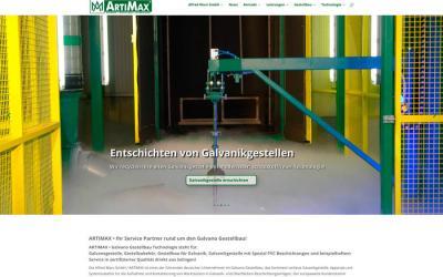 Artimax galvano Gestellbau Technologie Solingen