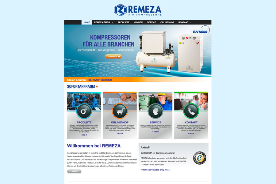 Reload Remeza Kompressoren aus Velbert