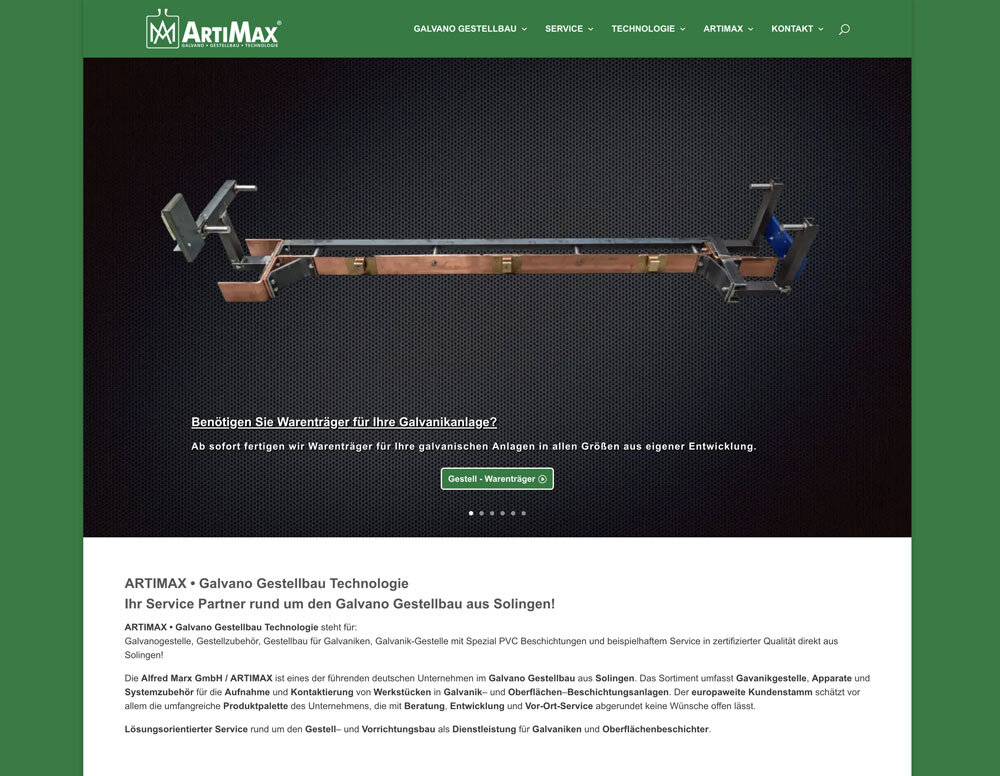 Artimax-galvano-gestellbau-solingen